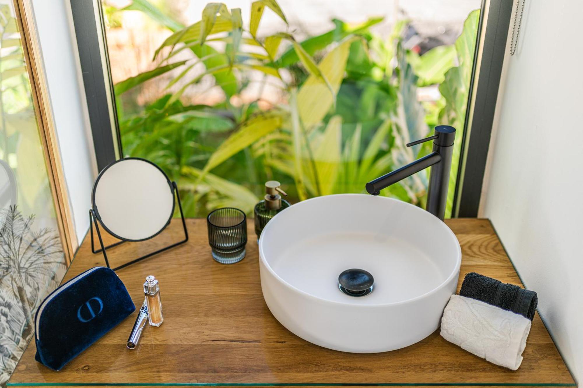 L'Empreinte-Oasis De Serenite Au Coeur D'Un Jardin Tropical Le Tampon Ngoại thất bức ảnh