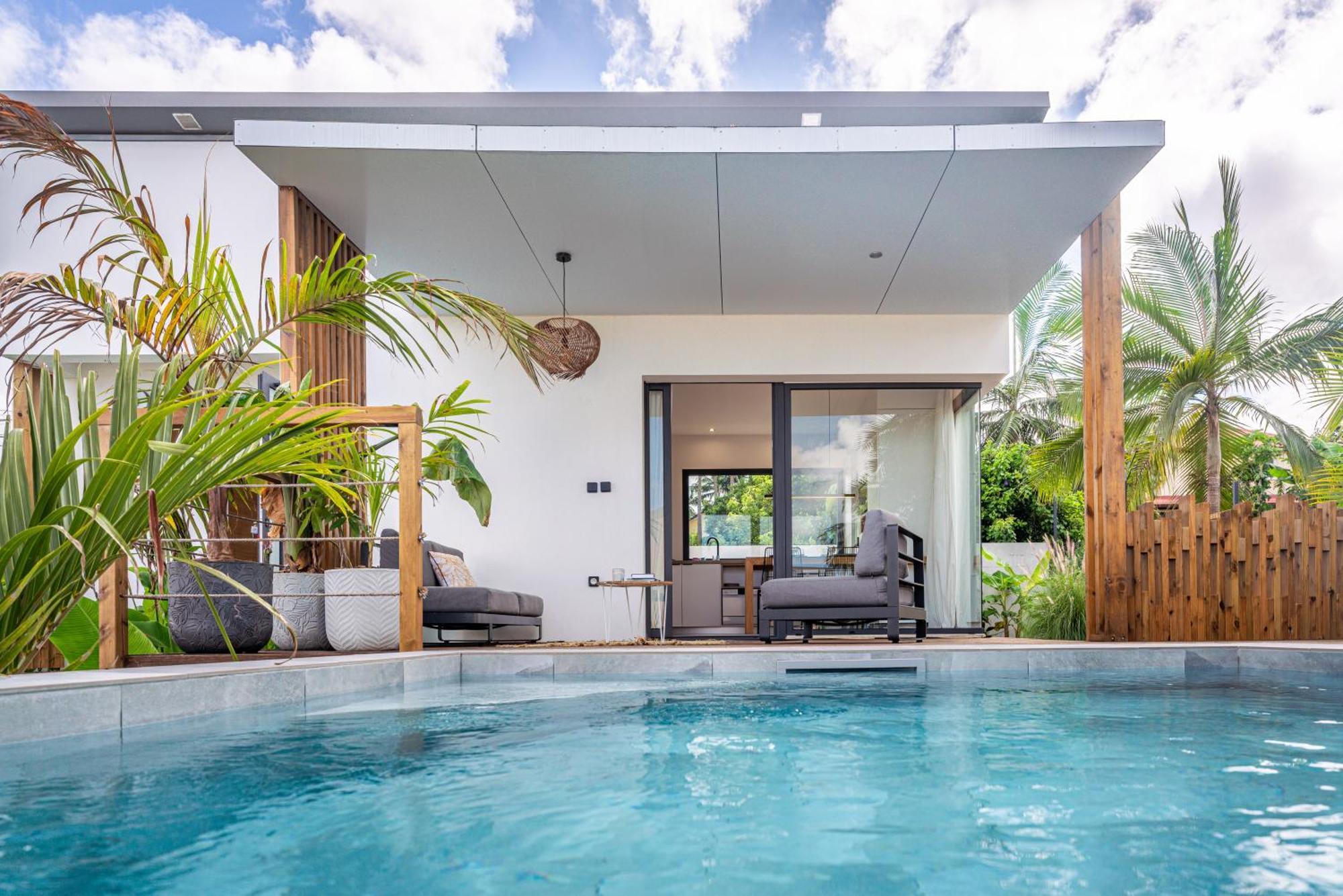 L'Empreinte-Oasis De Serenite Au Coeur D'Un Jardin Tropical Le Tampon Ngoại thất bức ảnh