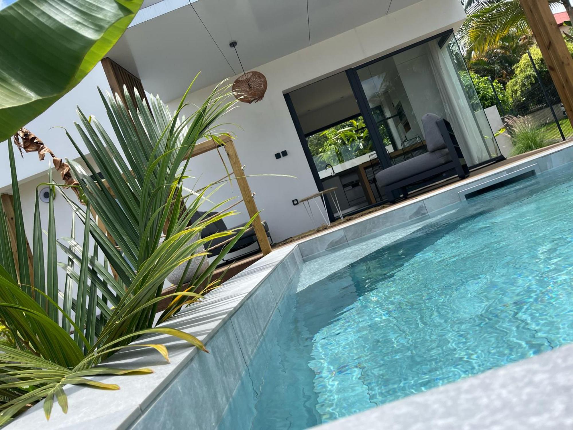 L'Empreinte-Oasis De Serenite Au Coeur D'Un Jardin Tropical Le Tampon Ngoại thất bức ảnh